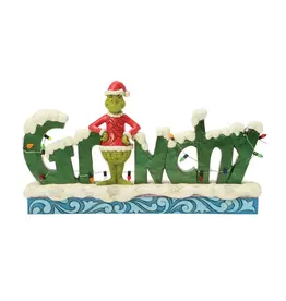 Jim Shore Grinchy Word Figurine