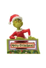 Jim Shore Grinch with Rotating Messages