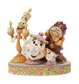 Jim Shore Lumiere Mrs Potts Cogsworth