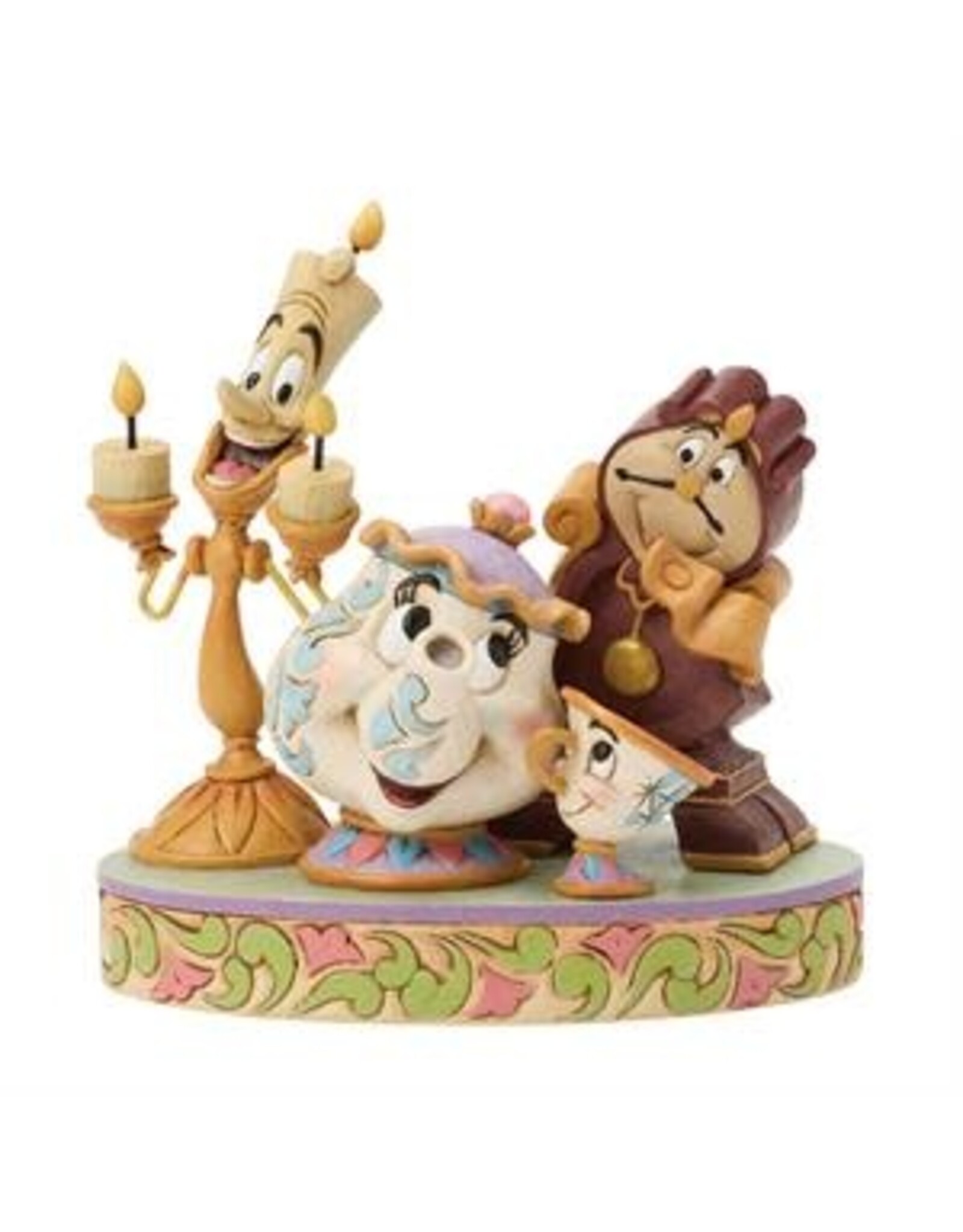 Jim Shore Lumiere Mrs Potts Cogsworth