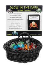 Ganz Glow in the Dark Spider Charm
