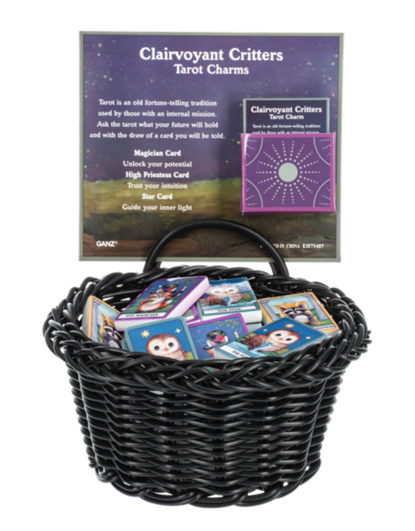 Ganz Clairvoyant Critters Tarot Charm