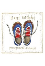 Alex Clark Art Running Shoes Card