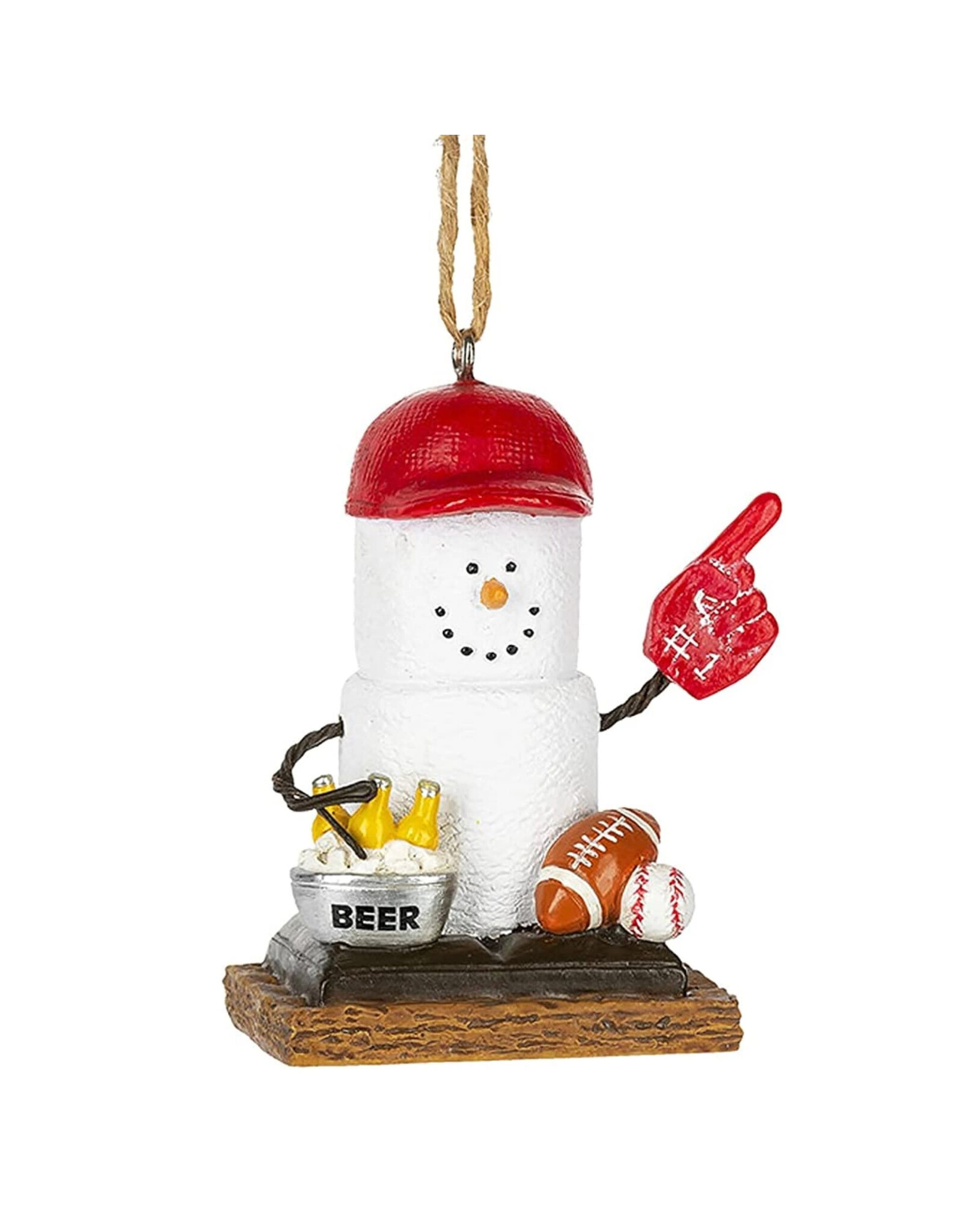 Ganz Smore Sports Fan Ornament