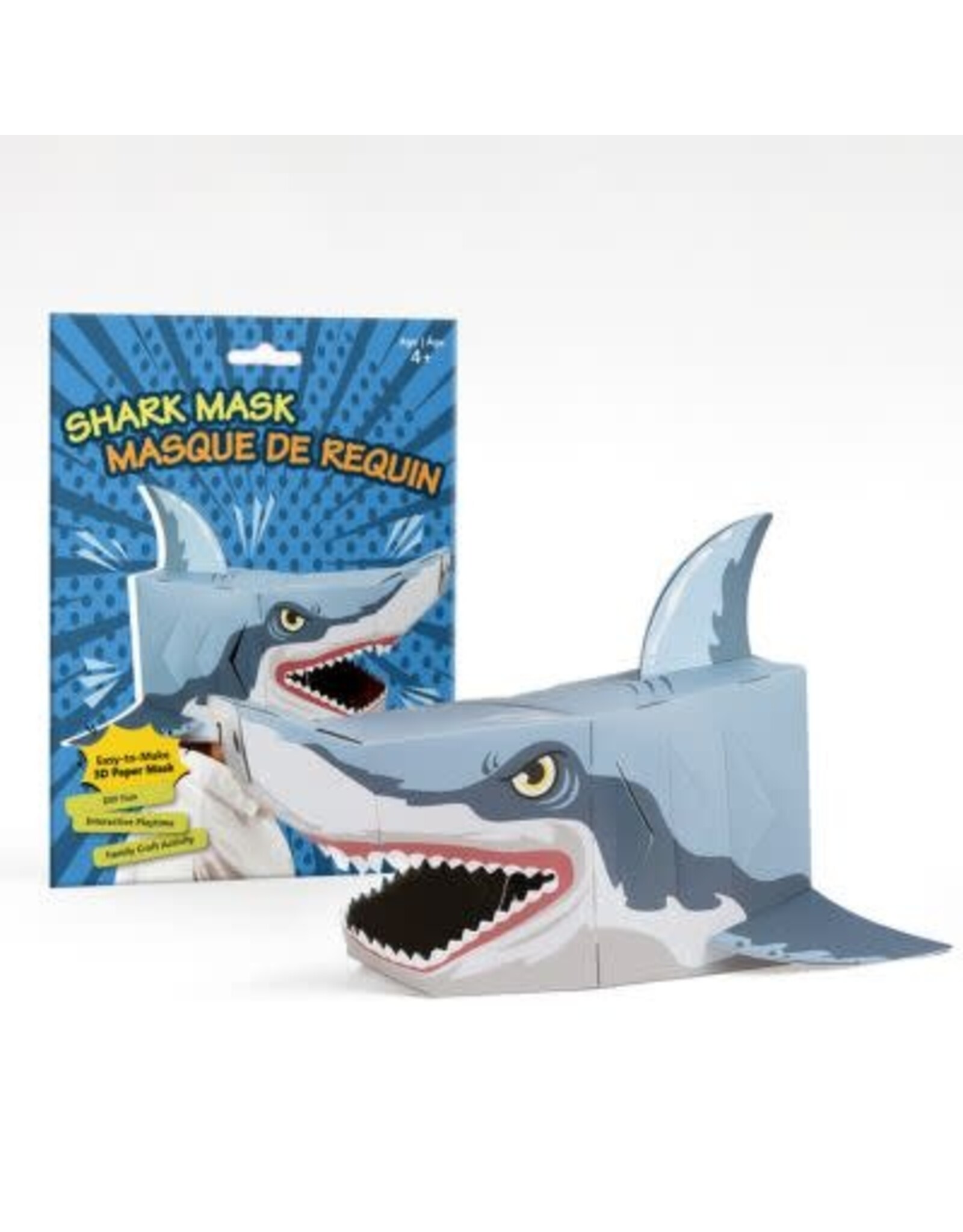 3D Paper Mask - Shark Mask