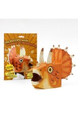 3D Paper Mask - Triceratops Mask