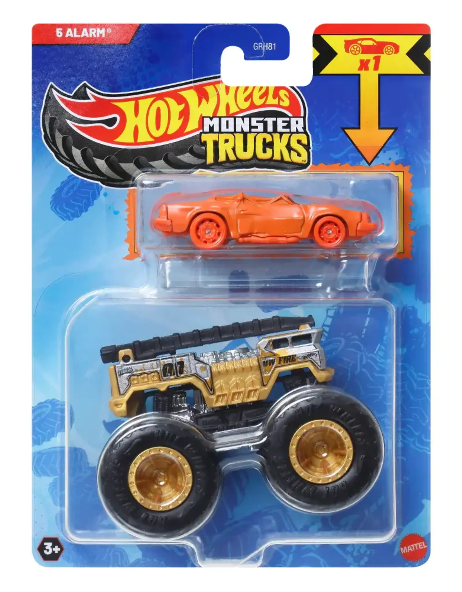 Mattel Hot Wheels Monster Truck - 5 Alarm