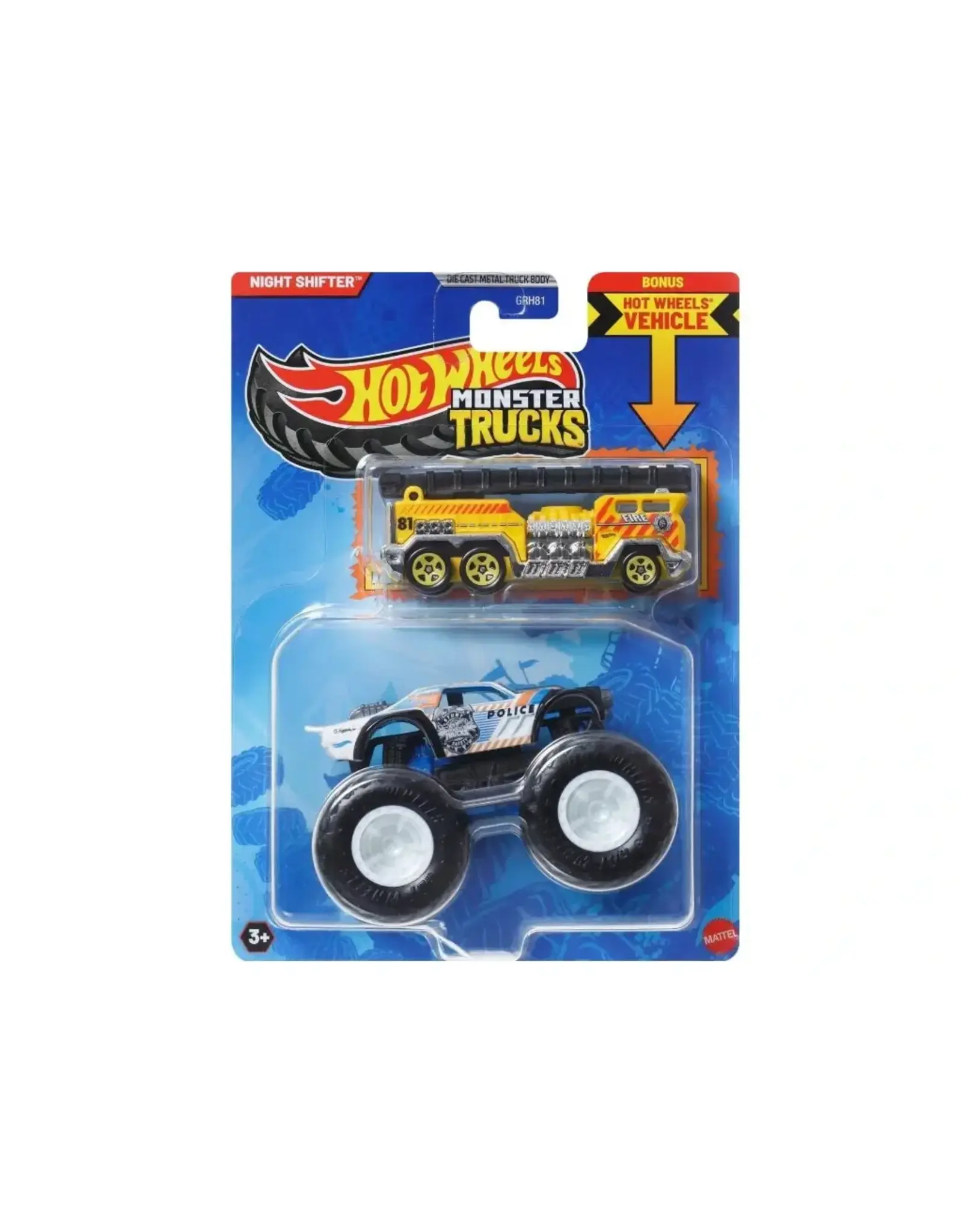 Mattel Hot Wheels Monster Truck - Night Shifter