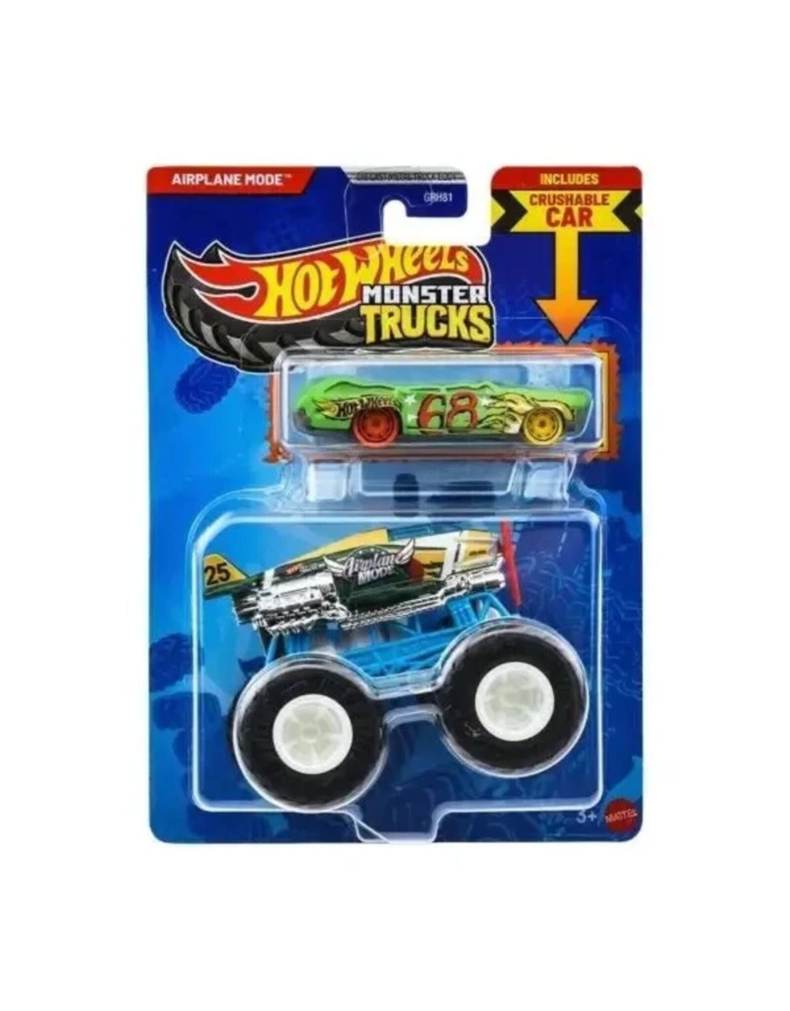 Mattel Hot Wheels Monster Truck - Airplane Mode