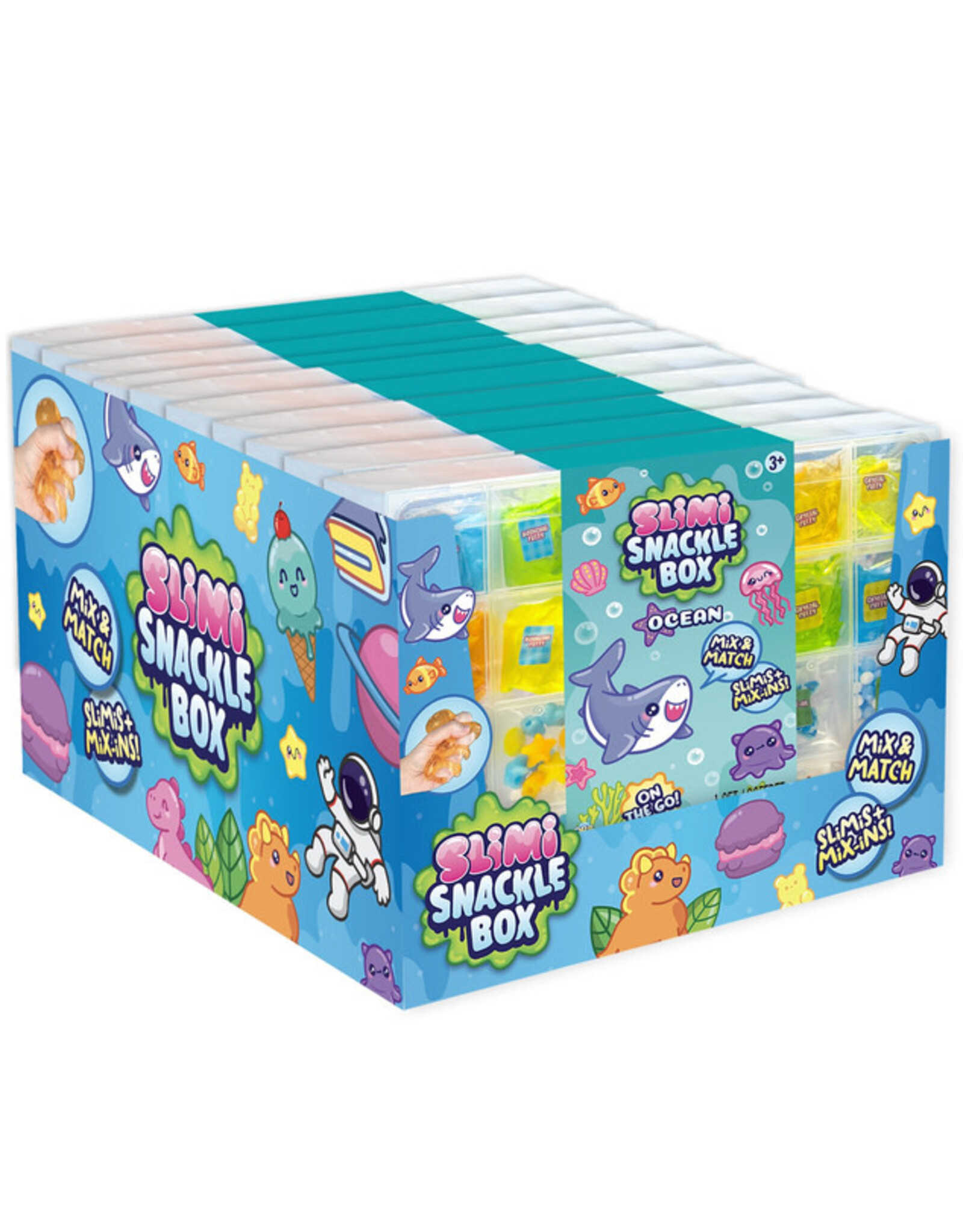 Orb Slimi Snackle Box - Ocean