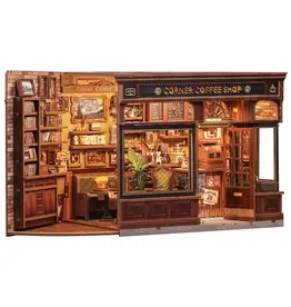 Robotime DIY - Corner Coffee Shop
