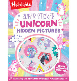 Highlights Highlights Super Sticker Unicorn Hidden Pictures