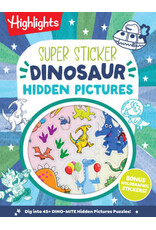 Highlights Highlights Super Sticker Dinosaur Hidden Pictures