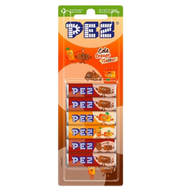 PEZ PEZ Refill Eight Pack Cola & Orange (British)
