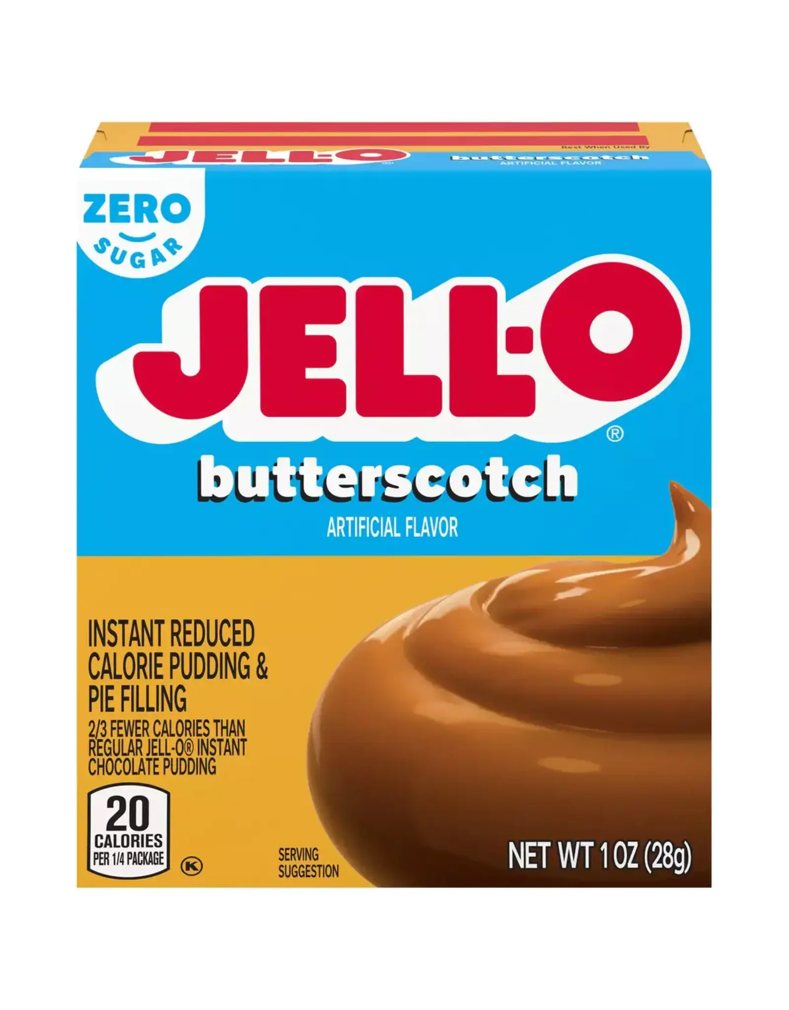 Kraft Jell-O Instant Sugar Free Butterscotch
