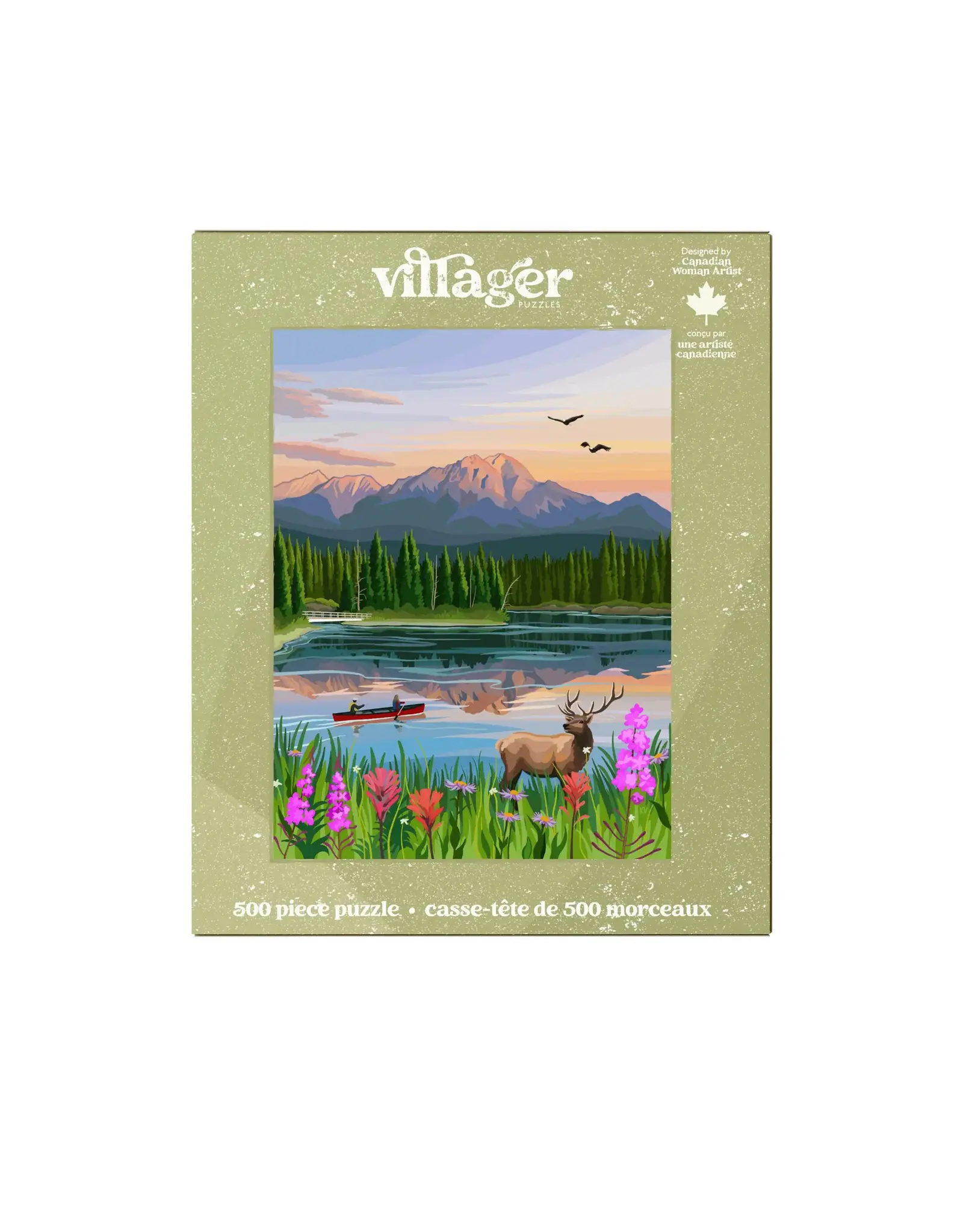 Villager Puzzles Jasper Flowers 500pc