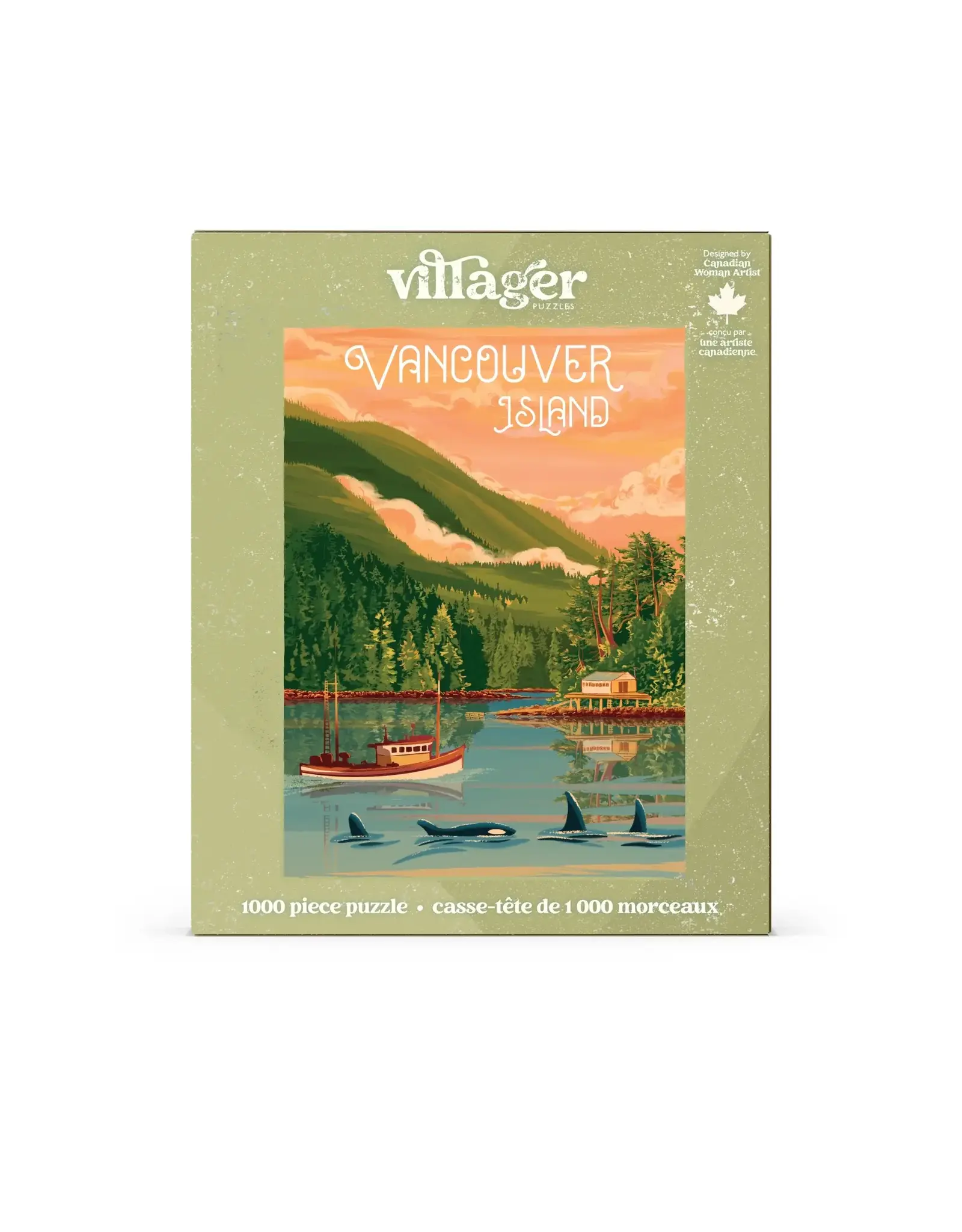 Villager Puzzles Vancouver Island 1000pc