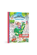 eeBoo Fold-Out Colouring Book: Fairies and Tales