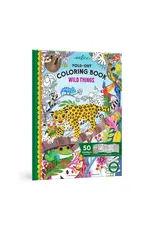 eeBoo Fold-Out Colouring Book: Wild Things