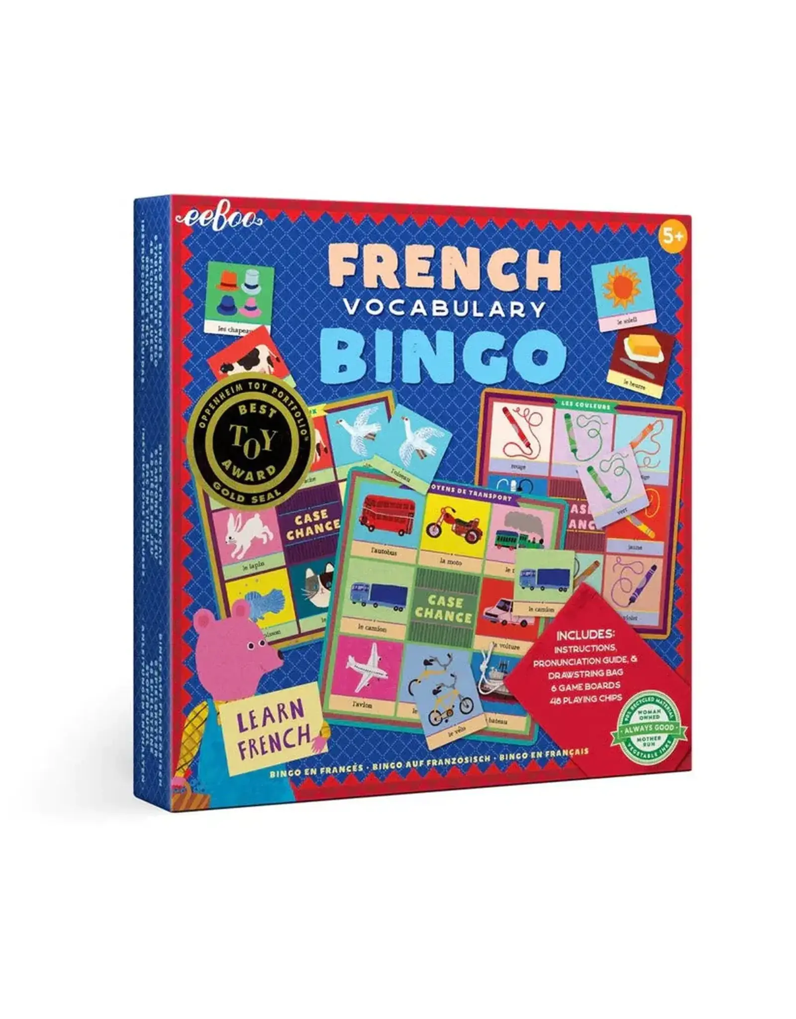 eeBoo French Bingo