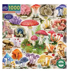 eeBoo Bountiful Mushrooms 1000pc