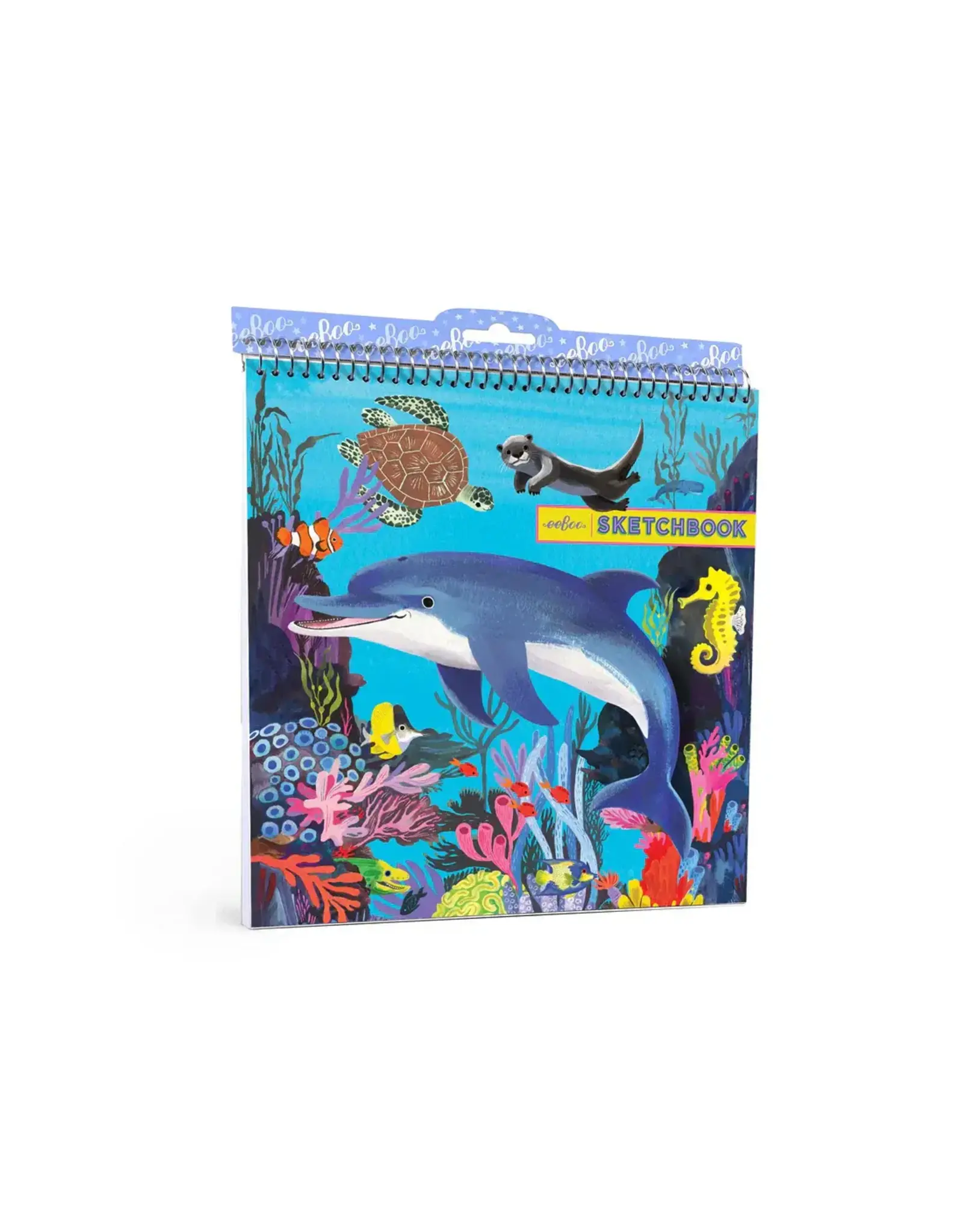 eeBoo Sea Life Square Sketchbook