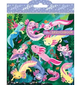 eeBoo Axolotl Square Sketchbook