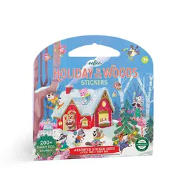 eeBoo Holiday in the Woods Shiny Stickers