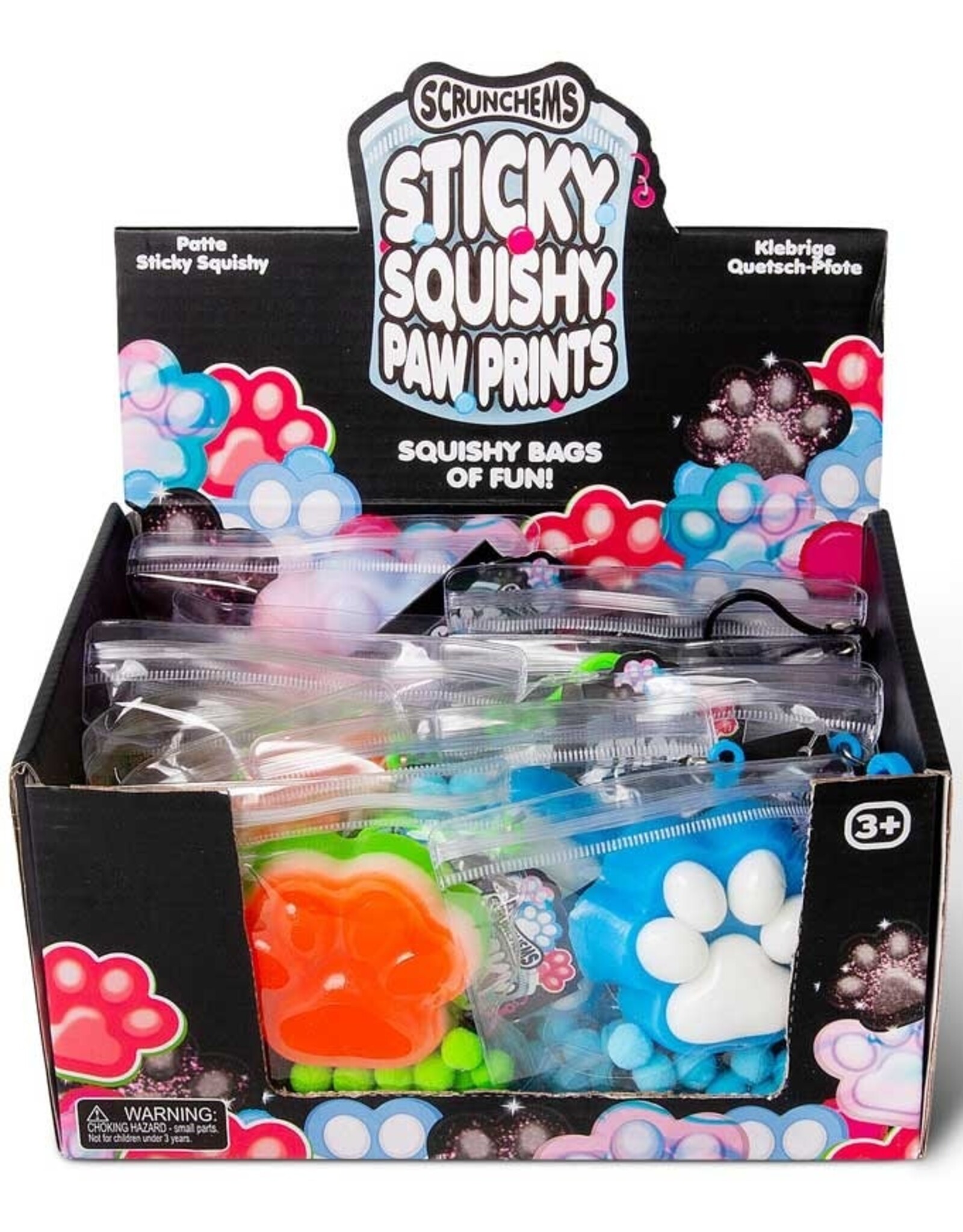 Scrunchems Squishy Paw Prints