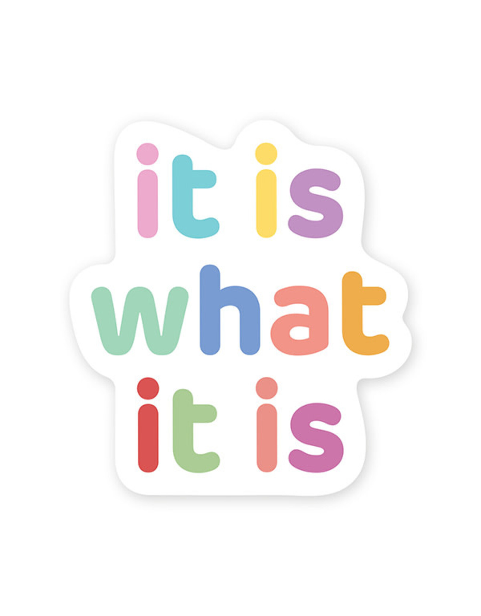 It Is What It Is Sticker