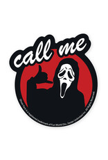 Ghost Face Call Me Sticker