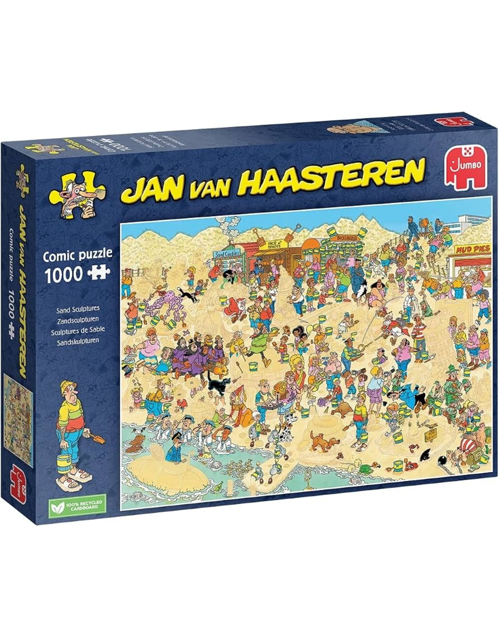 Jumbo Sand Sculptures, Jan Van Haasteren 1000pc