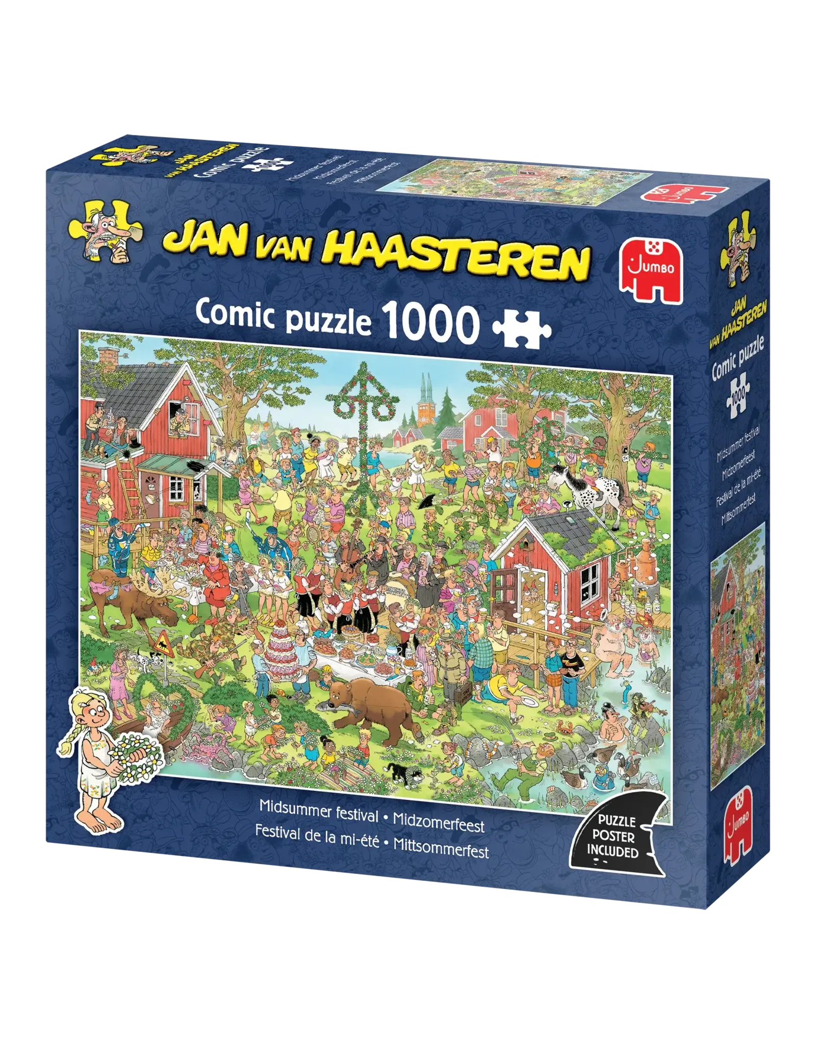 Jumbo Midsummer Festival, Jan Van Haasteren 1000pc