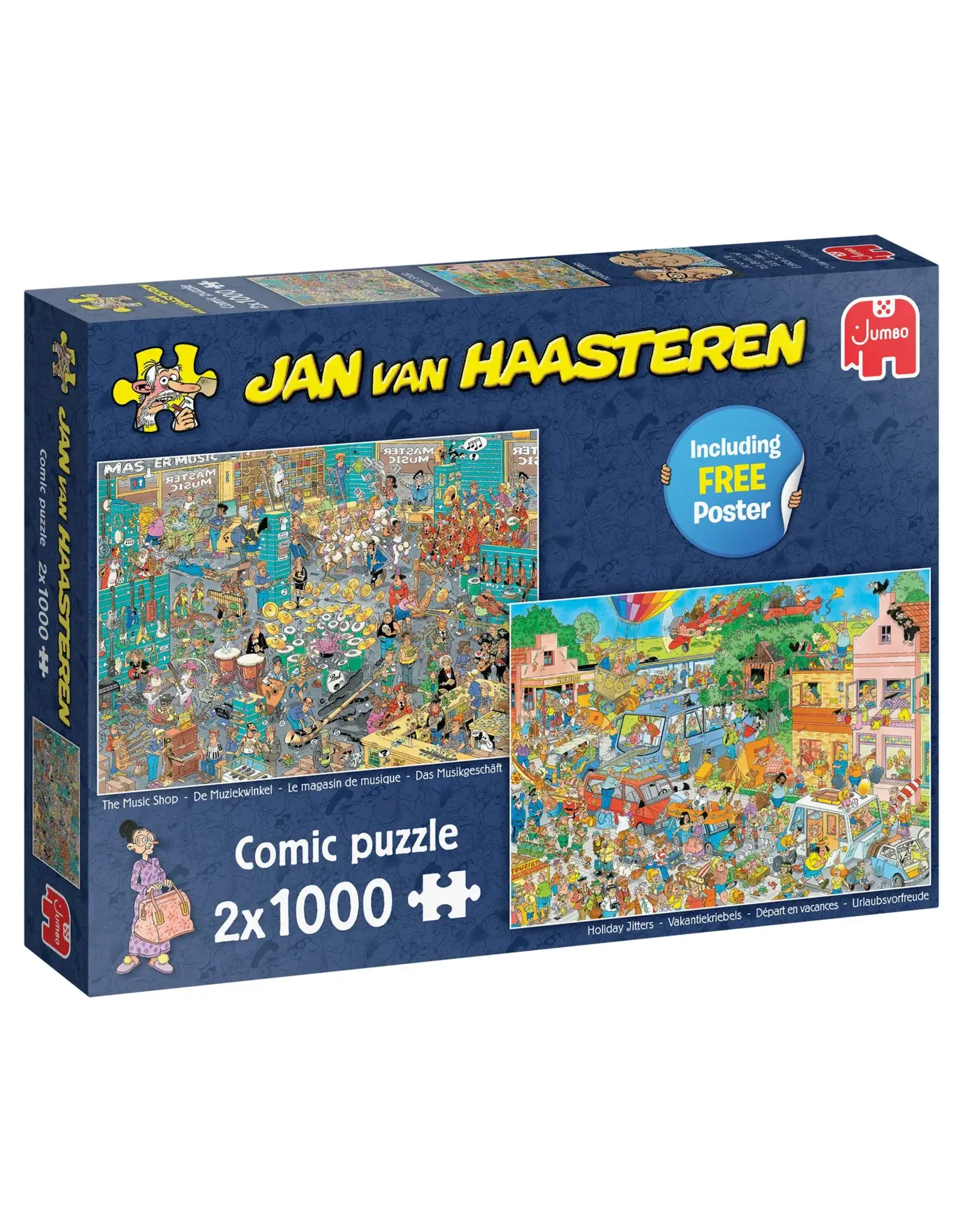 Jumbo Music Shop & Holiday Jitters, JvH 2x1000pc