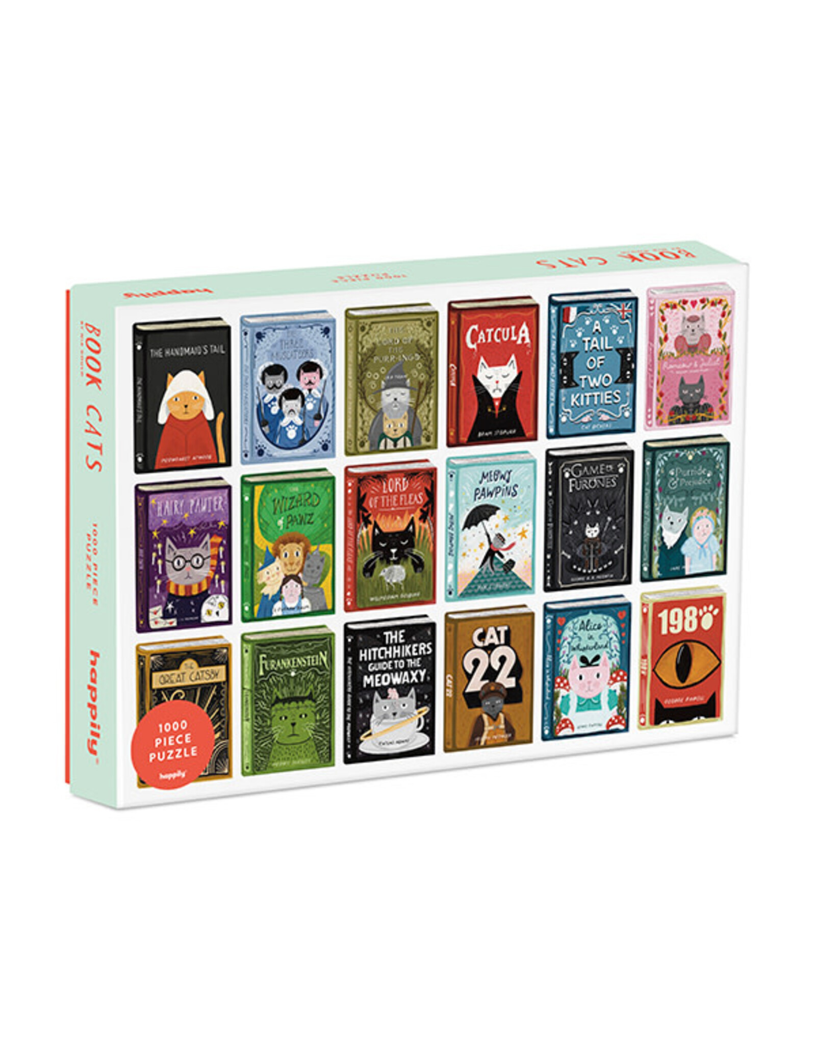 Book Cats 1000pc
