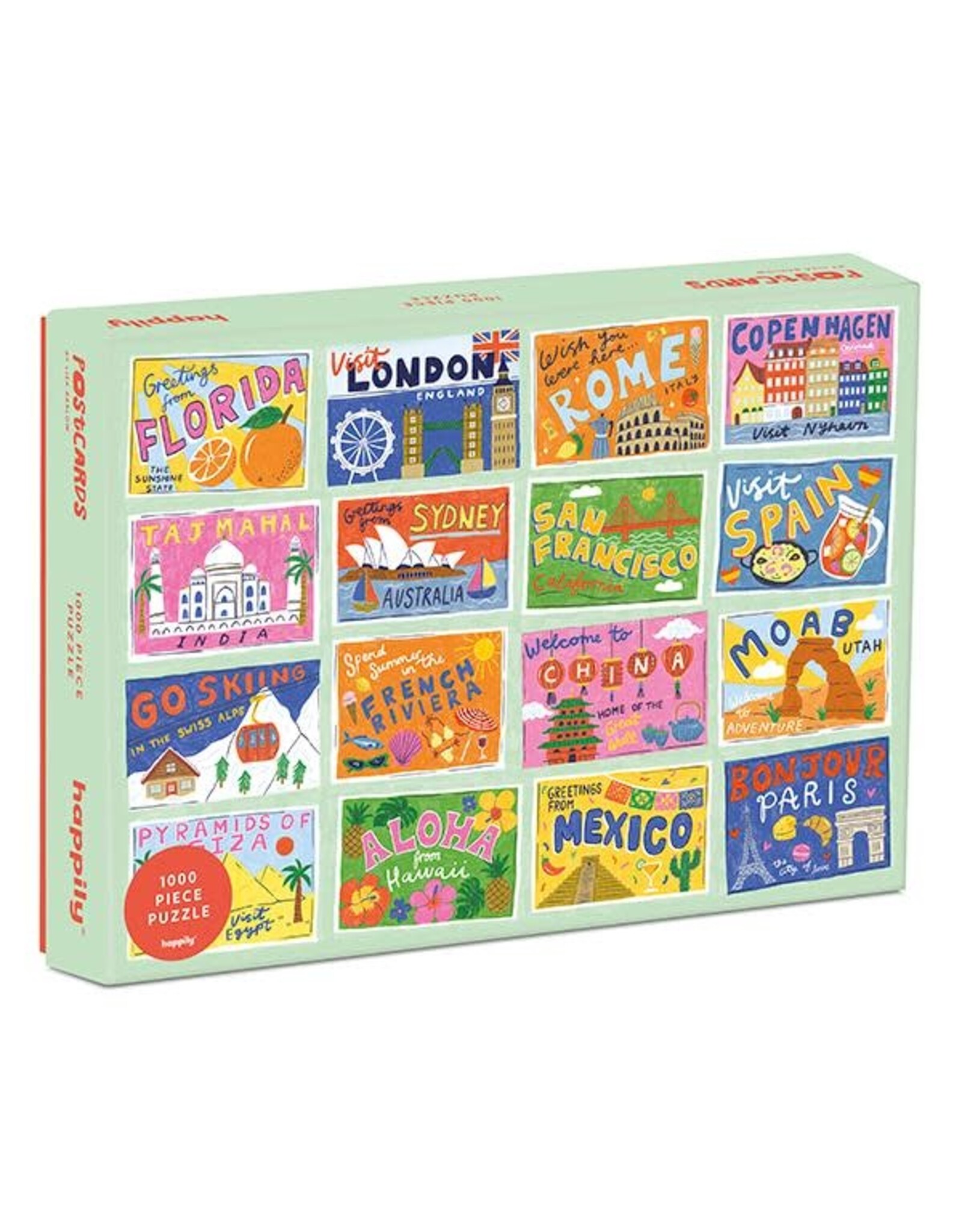 Postcards 1000pc