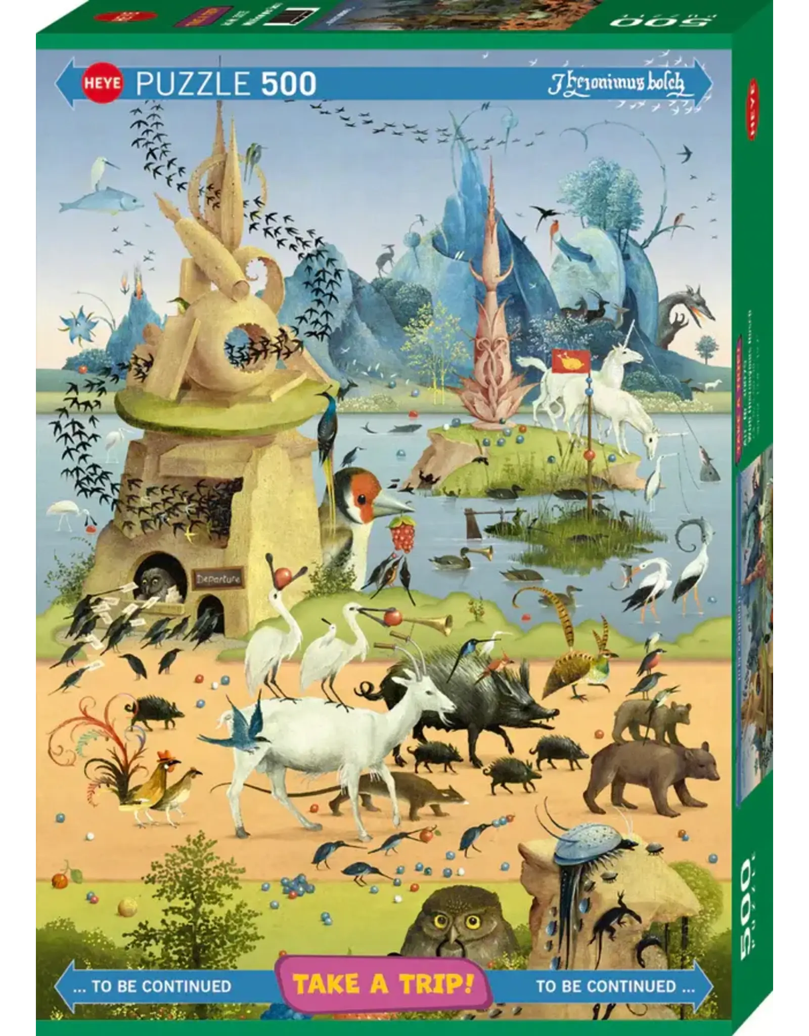 Heye Take A Trip With Hieronymus Bosch 500pc