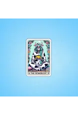 Radical Buttons The Homebody Tarot Sticker