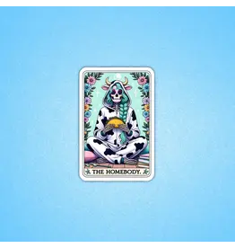 Radical Buttons The Homebody Tarot Sticker