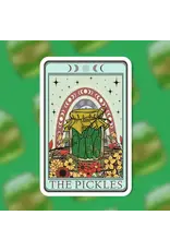 Radical Buttons The Pickle Tarot Sticker