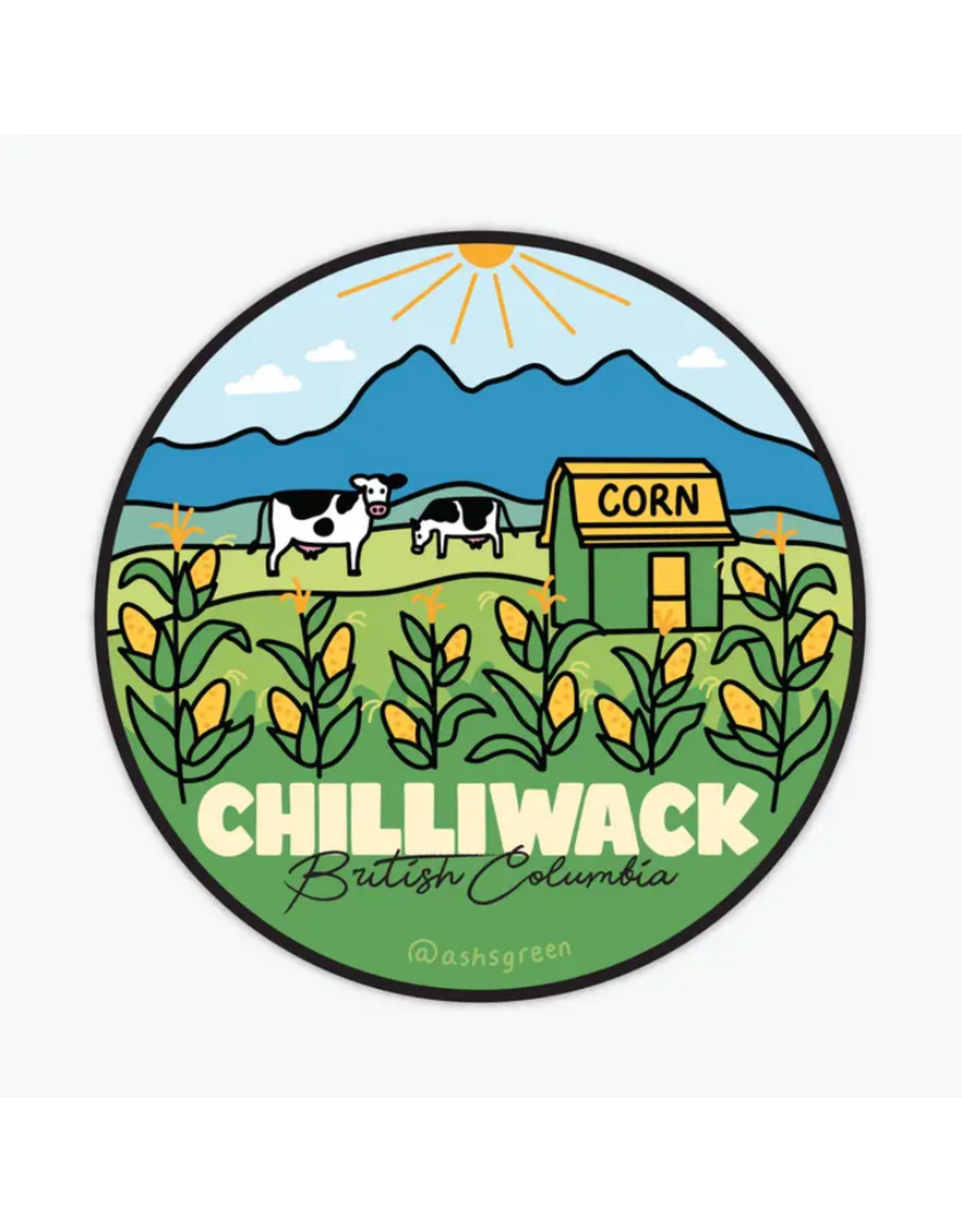 Chilliwack British Columbia Sticker