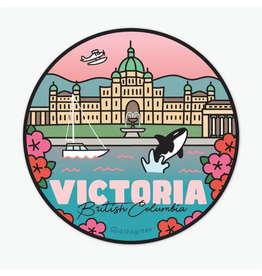Victoria British Columbia Sticker