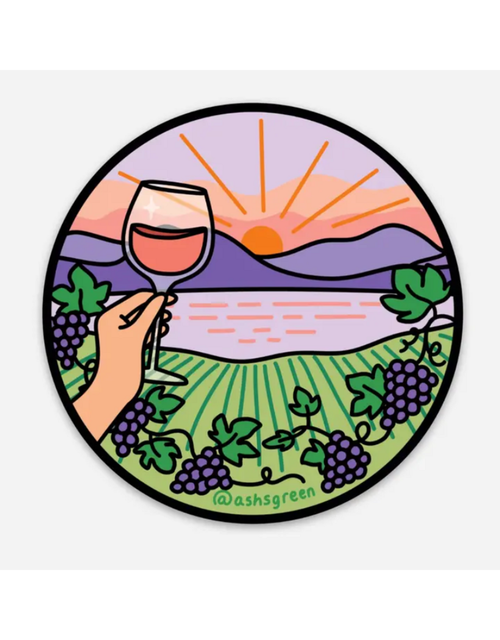 Vineyard Sticker
