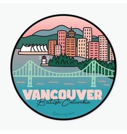 Vancouver British Columbia Sticker