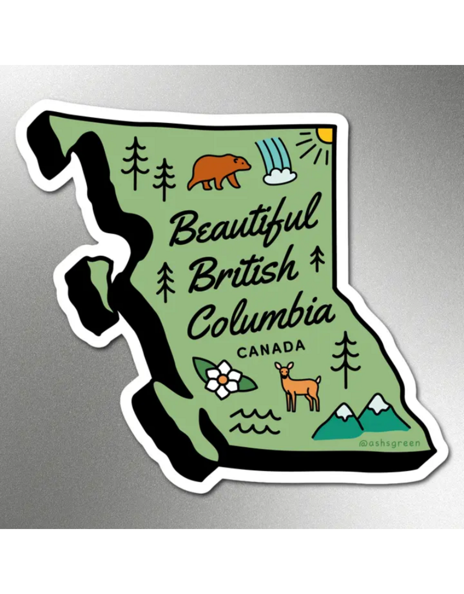 Beautiful British Columbia Magnet