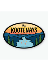 The Kootenays Retro Sticker