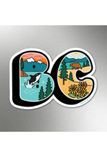 British Columbia Fridge Magnet