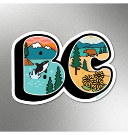 British Columbia Fridge Magnet