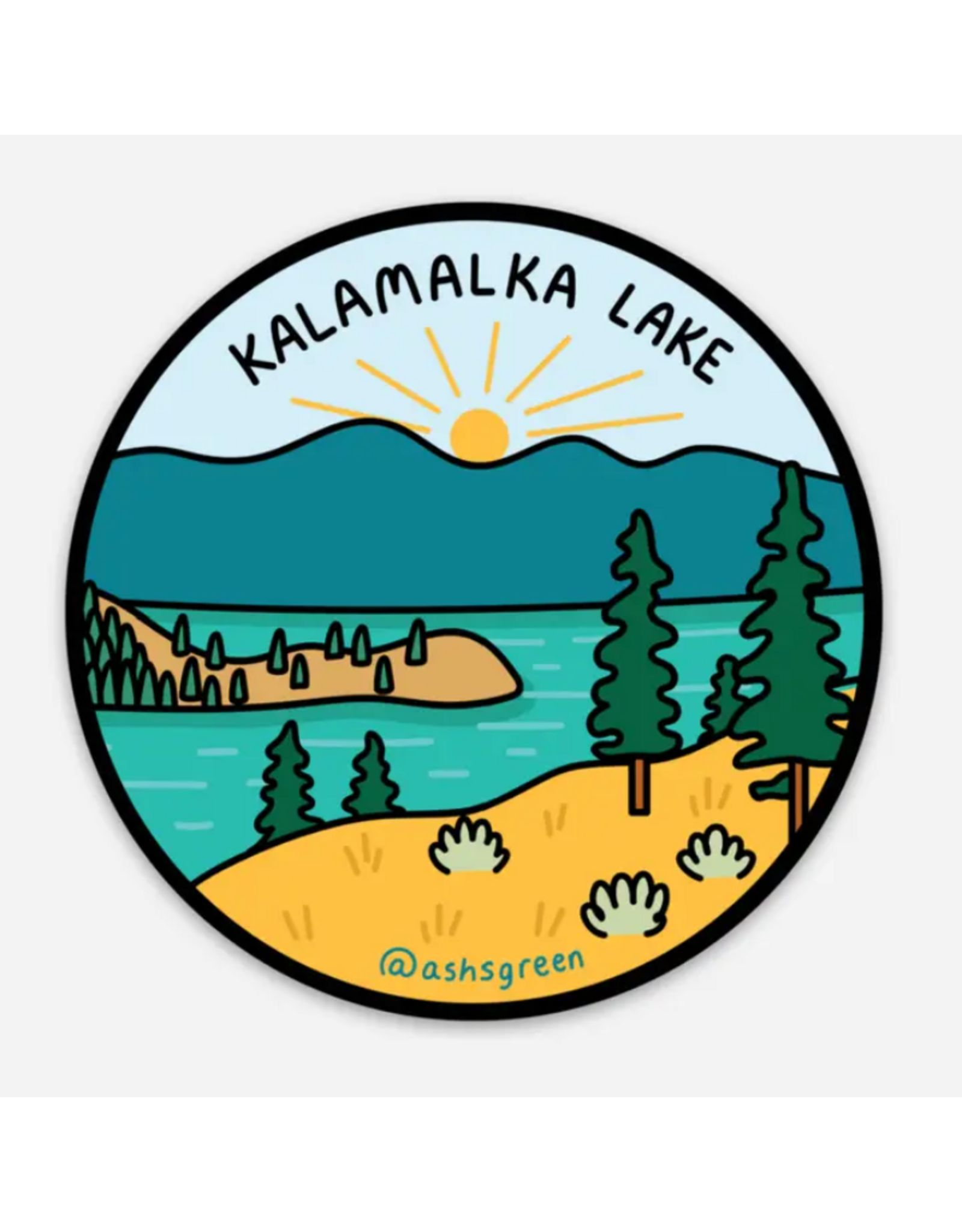 Kalamalka Lake Sticker