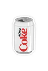 Crispy Diet Cola Can Soda Pop Drink Vinyl Sticker
